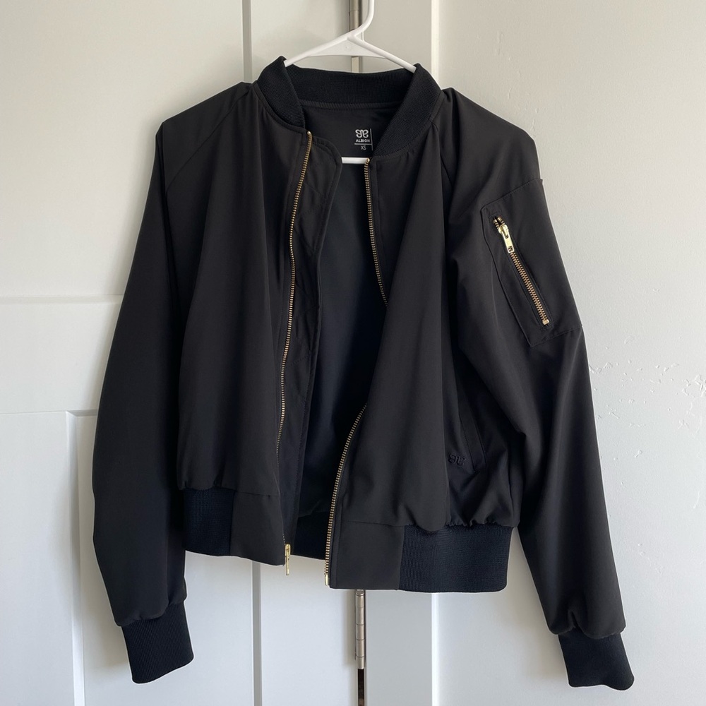 Albion Bomber Jacket - Size X Small, Black
